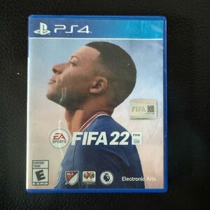 FIFA 22 for PS4 - Blue Case